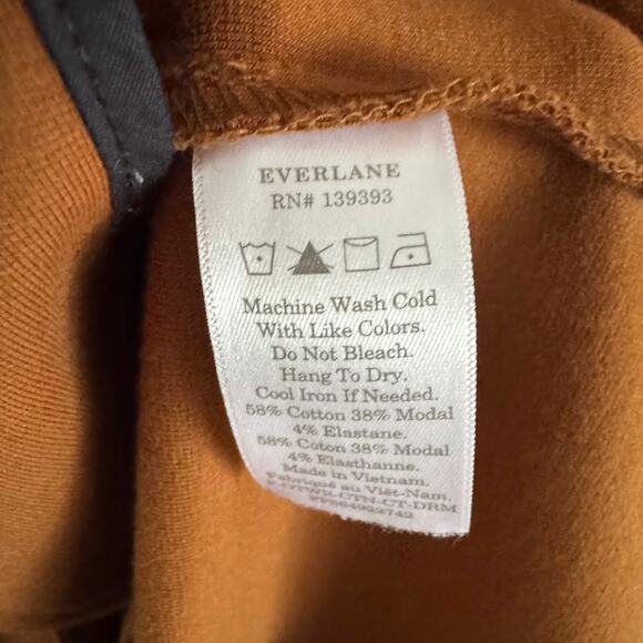 Everlane The Dream Coat Brown Copper Small Oversized Long Jacket - Picture 5 of 8